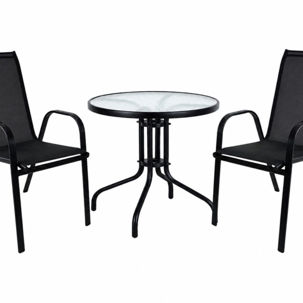 AMS Garden SET — okrugli sto Ø60×70 cm + 2 stolice (uštedite!)