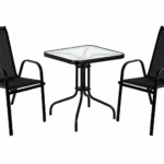 AMS Garden SET — kvadratni sto 60×60×70 cm + 2 stolice (uštedite!)