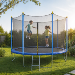 AMS Garden trampolina 244 cm sa mrežom i ljestvama