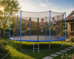 AMS Garden trampolina 366 cm sa mrežom i ljestvama