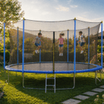 AMS Garden trampolina 366 cm sa mrežom i ljestvama