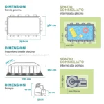 Intex Ultra XTR pravougaoni bazen 732×366×132 cm — set sa pumpom i merdevinama - Image 2
