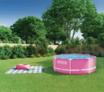 Intex Pink Metal Frame bazen 244×76 cm (rozi) - Image 3