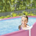 Intex Pink Metal Frame bazen 244×76 cm (rozi) - Image 4