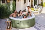 Intex PureSpa Bubble Massage SPA okrugli — 4 osobe (196×71 cm) - Image 2