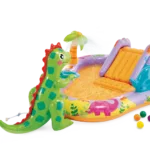 Intex Dino Park igraonica sa toboganom i prskalicom (201×157×69 cm)