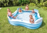 Intex Swim Center porodični bazen sa jastucima i držačima za piće (229×229×66 cm) - Image 2