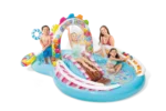Intex Candy Zone igralište sa toboganom, lizalicama i prskalicom (295×191×130 cm) - Image 2