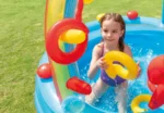 Intex Rainbow Ring igraonica sa toboganom i prskalicom (297×193×135 cm) - Image 3