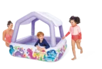 Intex Dječiji bazen sa nadstrešnicom (tendom) na napuhavanje (157×157×122 cm) - Image 2