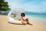 Intex Canopy Island ležaljka za vodu sa nadstrešnicom (199×150 cm, 2 osobe) - Image 3