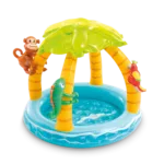 Intex Tropical Island bazen za bebe sa tendom i 3 igračke (102×102×86 cm)