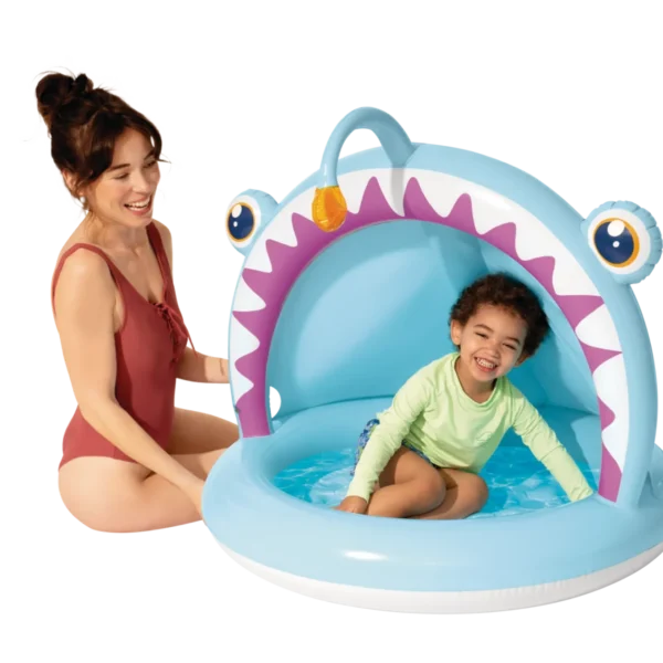 Intex Angler Fish dječji bazen sa zaštitom od sunca (127×102×86 cm) – detalj 2