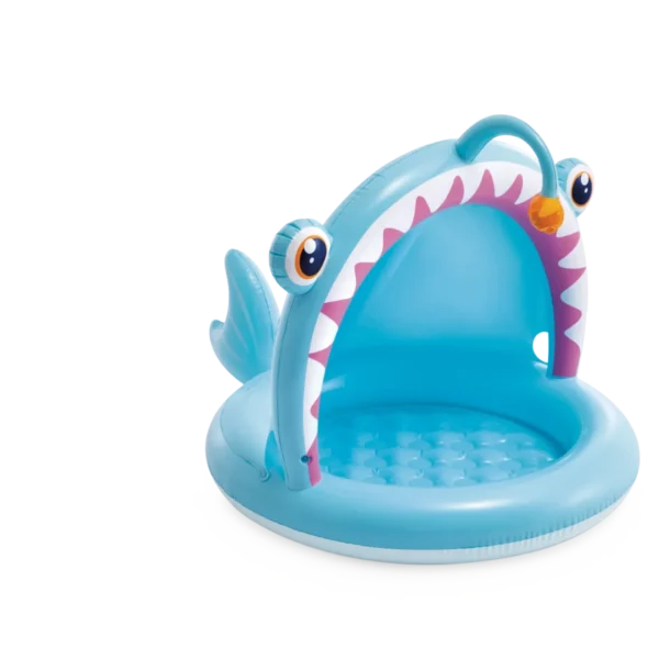 Intex Angler Fish dječji bazen sa zaštitom od sunca (127×102×86 cm)