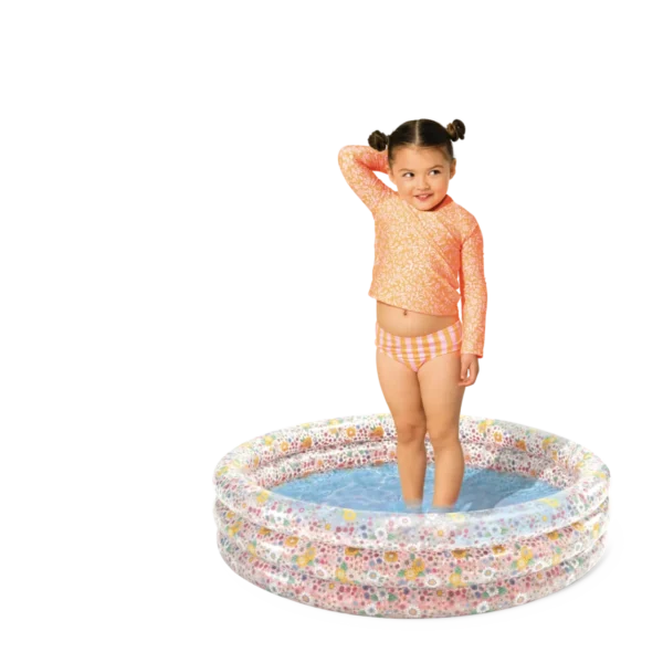 Intex Sweet Blossom dječji bazen sa cvjetnim dezenom (86×86×25 cm) – detalj 2