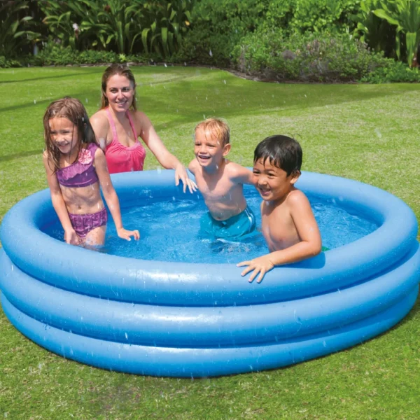 Intex Kristalno plavi okrugli dječji bazen (168×38 cm) – detalj 2