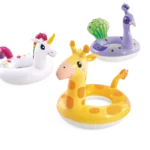 Intex Velike gume za vodu sa dizajnom životinja (Žirafa/Jednorog/Paun)