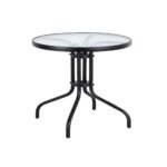 AMS Garden okrugli baštenski sto Ø 60 × 70 cm — bistro stil (AM-070)