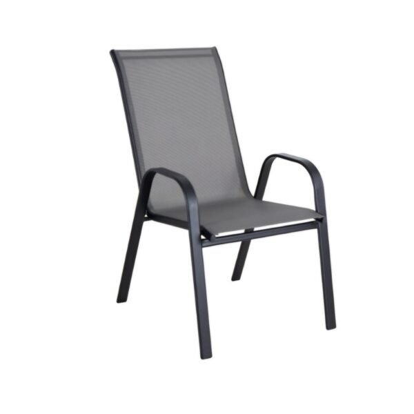 AMS Garden baštenska stolica — tekstilen, metalni okvir (AM-092) – detalj 2