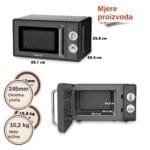 Kumtel Mikrovalna pećnica Retro 20L - Image 4