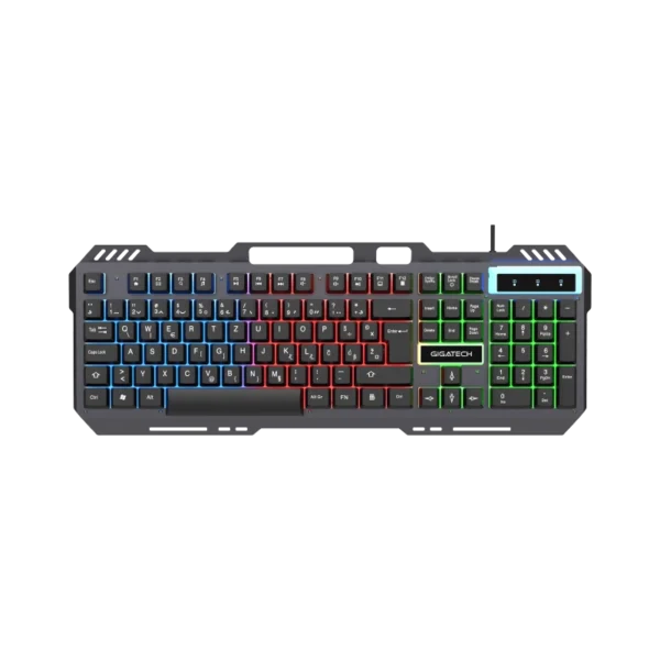 Gigatech Matrix gaming tastatura sa rainbow osvjetljenjem
