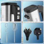 Detalji Winning Star miksera ST-5536 — tipke EJECT i TURBO i nastavci