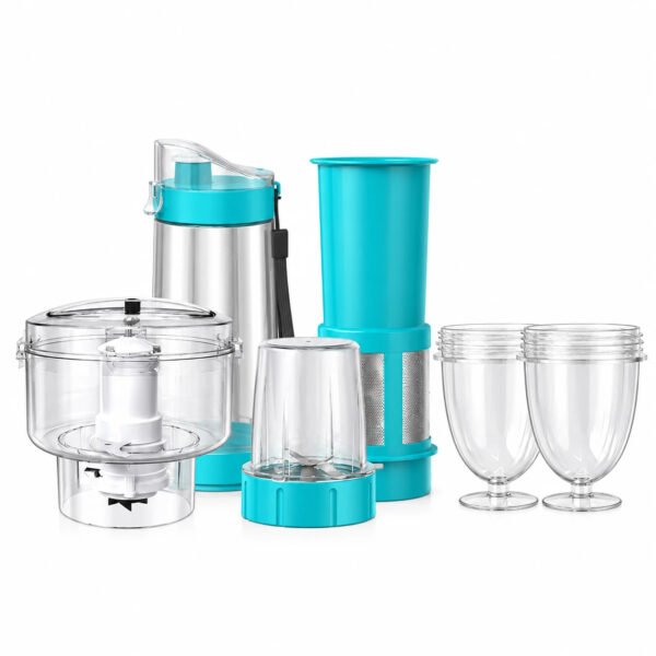 Winning Star ST-5547-A blender set — posuda, bočica, sokovnik i čaše