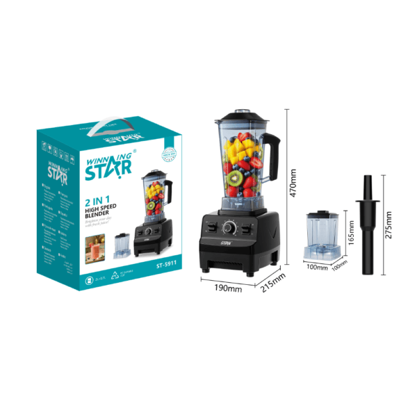 Winning Star ST-5911 blender — pakovanje i dimenzije
